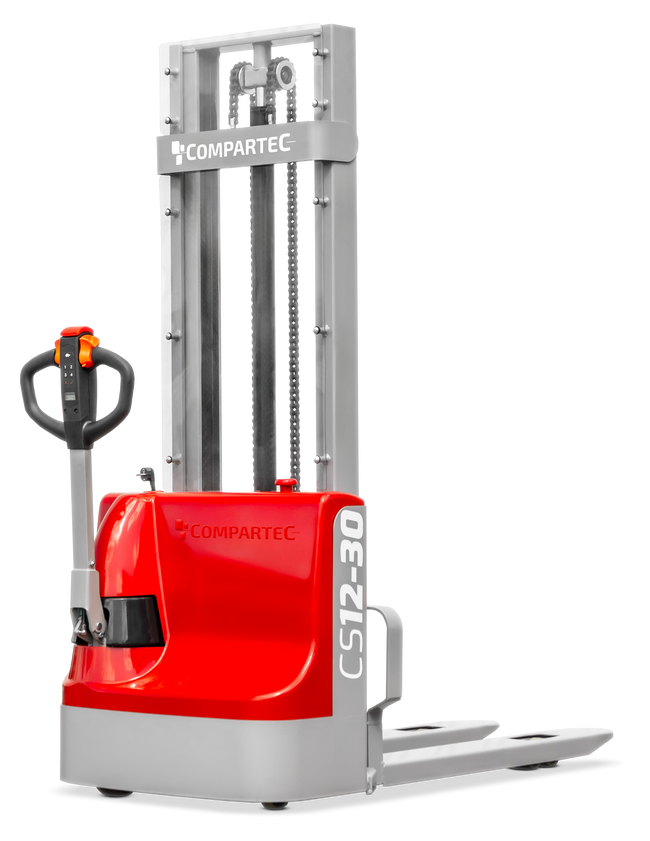 CS12 Elektrisk stabler – 1200 kg kapacitet, løftehøjde op til 4000 mm