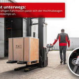 CS16i Elektrisk stabler med initialløft - 1600 kg, op til 5500 mm