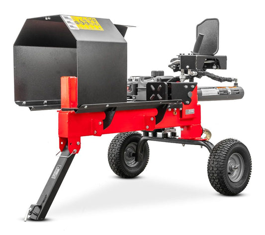 WoodMaster CWM12B – 12 ton benzin brændekløver (vandret)