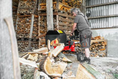 WoodMaster CWM12B – 12 ton benzin brændekløver (vandret)