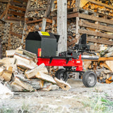 WoodMaster CWM12B – 12 ton benzin brændekløver (vandret)