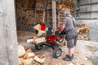 WoodMaster CWM22B – 22 ton benzin brændekløver (vandret)