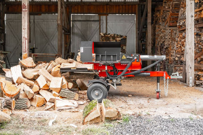 WoodMaster CWM22B – 22 ton benzin brændekløver (vandret)