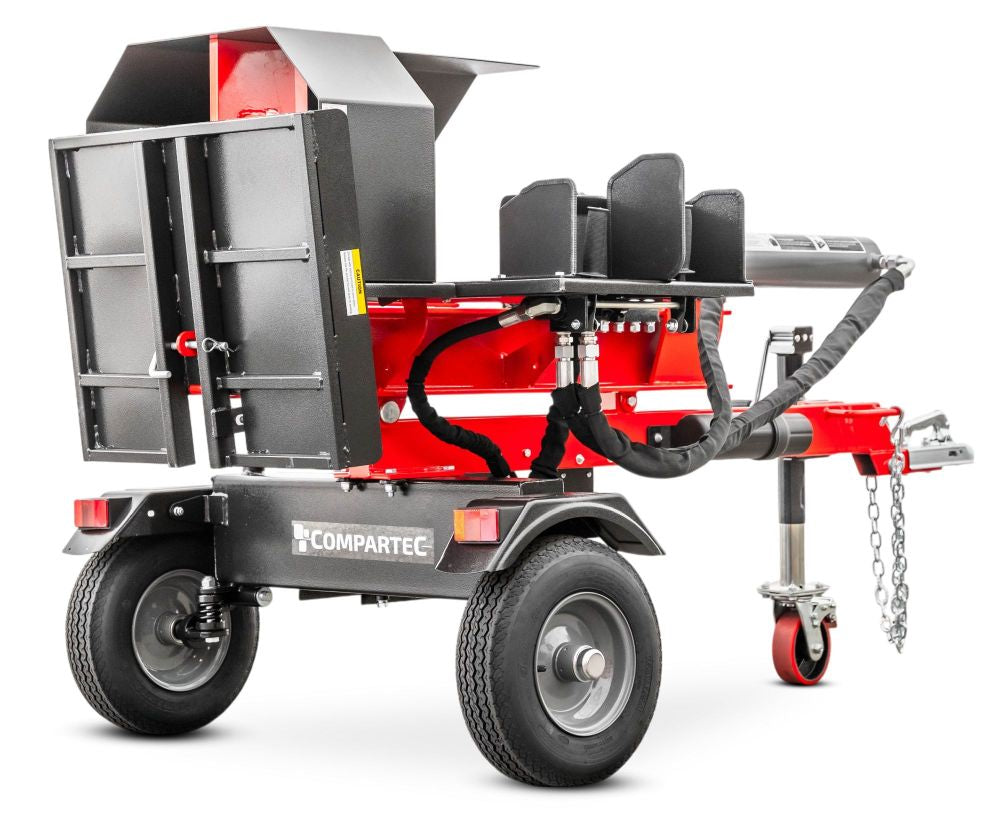 WoodMaster CWM22E – 22 ton elektrisk brændekløver 400 V (vandret)