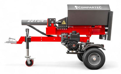 WoodMaster CWM22B – 22 ton benzin brændekløver (vandret)
