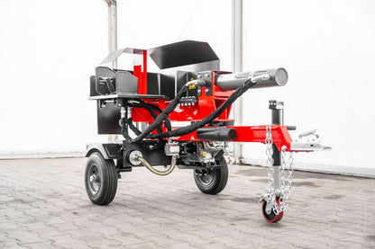 WoodMaster CWM22B – 22 ton benzin brændekløver (vandret)