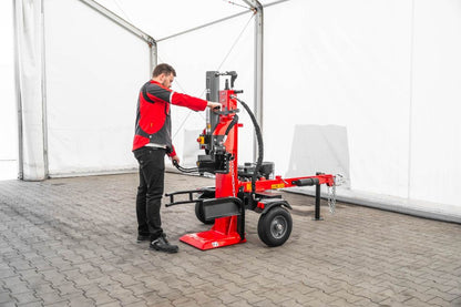 WoodMaster CWM35B – 35 ton benzin brændekløver (lodret)