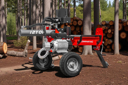 WoodMaster CWM12E – 12 ton elektrisk brændekløver (230 V)