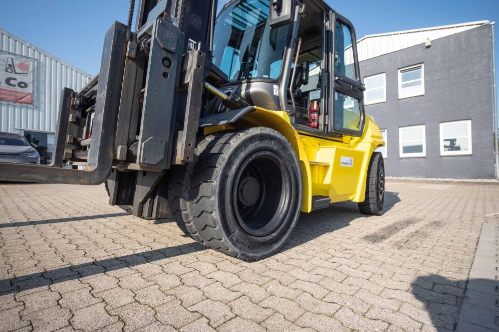 Hyundai 80D- diesel-gaffeltruck - 8000 kg, 5070 mm - brugt - billede 2
