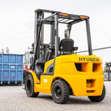 Hyundai 30D-7 diesel-gaffeltruck - 3000 kg, 4000 mm - brugt - billede 4