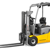 Jungheinrich EFG 110 k el-gaffeltruck - 1000 kg, 2300 mm - brugt, billede 1