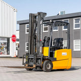 Jungheinrich EFG 216K el-gaffeltruck - 1550 kg, 5000 mm - brugt - billede 1