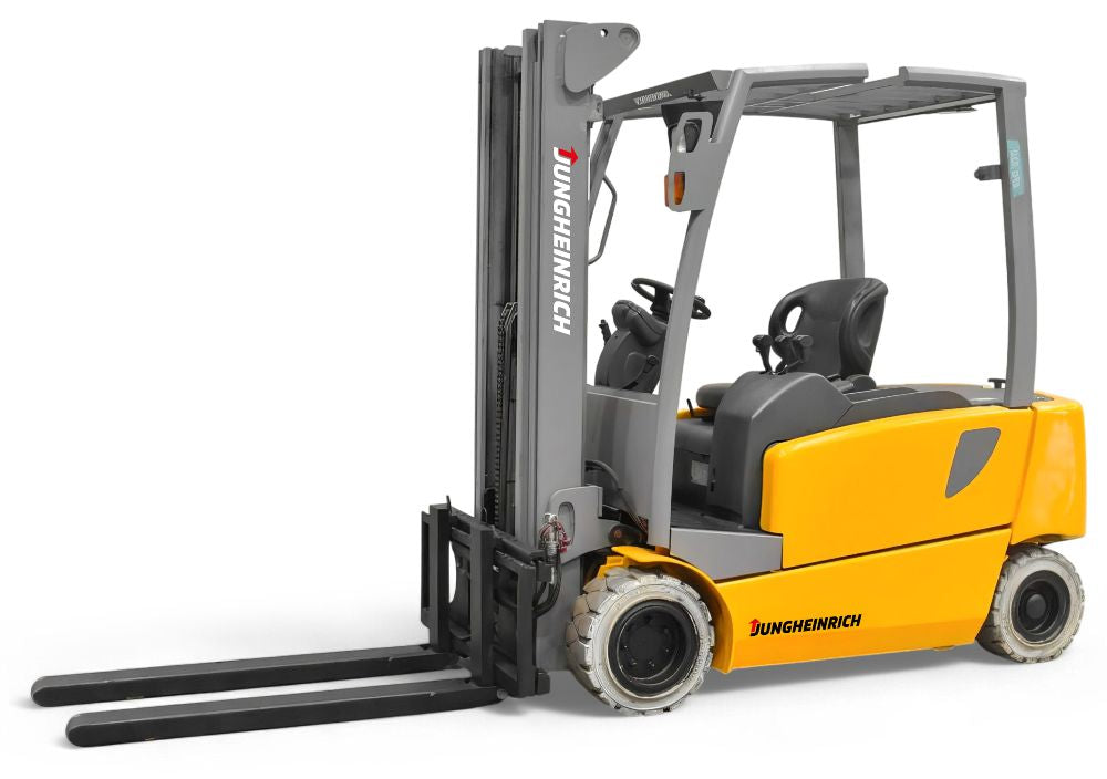 Jungheinrich EFG 320 N el-gaffeltruck - 2000 kg, 4800 mm, årg. 2017 - brugt, billede 1