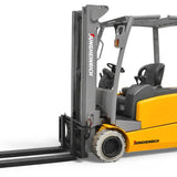 Jungheinrich EFG 320 N el-gaffeltruck - 2000 kg, 4800 mm, årg. 2017 - brugt, billede 1