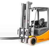 Jungheinrich EFG 215 el-gaffeltruck - 1500 kg, 4640 mm, årg. 2018 - brugt, billede 1