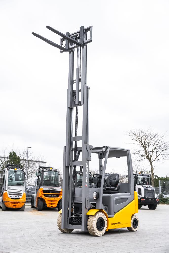 Jungheinrich EFG 425 k el-gaffeltruck - 2500 kg, 4700 mm, årg. 2015 - brugt, billede 2