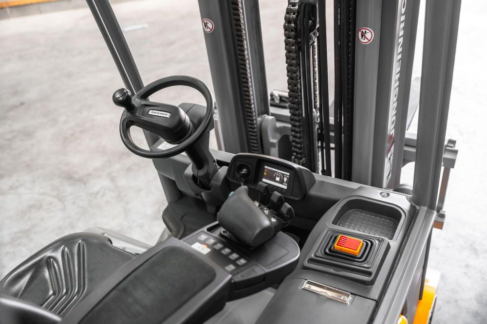 Jungheinrich EFG 425 k el-gaffeltruck - 2500 kg, 7000 mm, årg. 2019, 7099 timer - brugt, billede 3