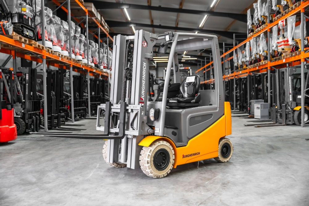 Jungheinrich EFG 425 k el-gaffeltruck - 2500 kg, 4700 mm, årg. 2019, 12876 timer - brugt, billede 2