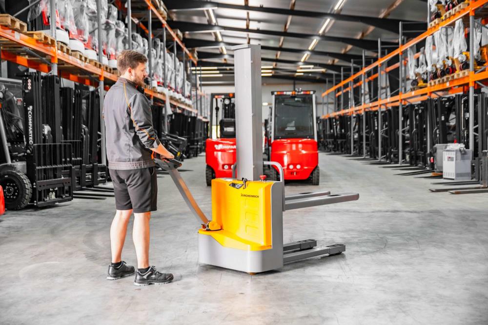Jungheinrich EPL 110 el-palleløfter - 1000 kg, 1600 mm - brugt, billede 4