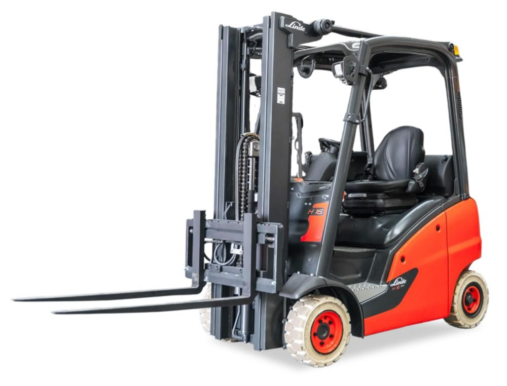 Linde H 16 D-01 diesel-gaffeltruck - 1600 kg, 4770 mm, årg. 2016 - brugt, billede 1