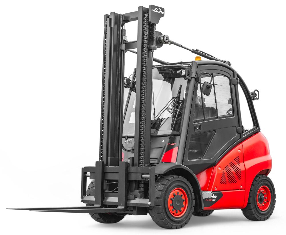 Linde H 40 D-02 diesel-gaffeltruck - 4000 kg, 4100 mm - brugt, billede 1