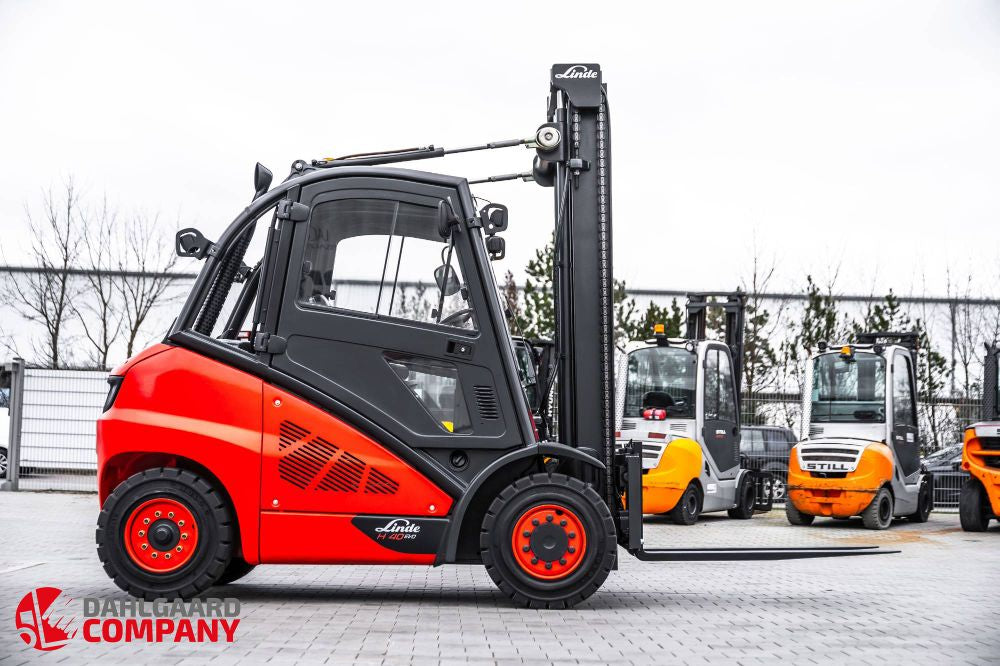 Linde H 40 D-02 diesel-gaffeltruck - 4000 kg, 4100 mm - brugt, billede 2