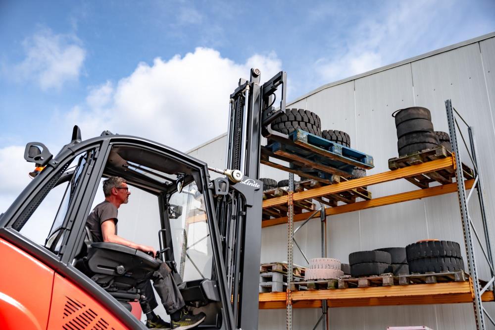 Linde H 35 D-02 diesel-gaffeltruck - 3500 kg, 4655 mm - brugt - billede 6