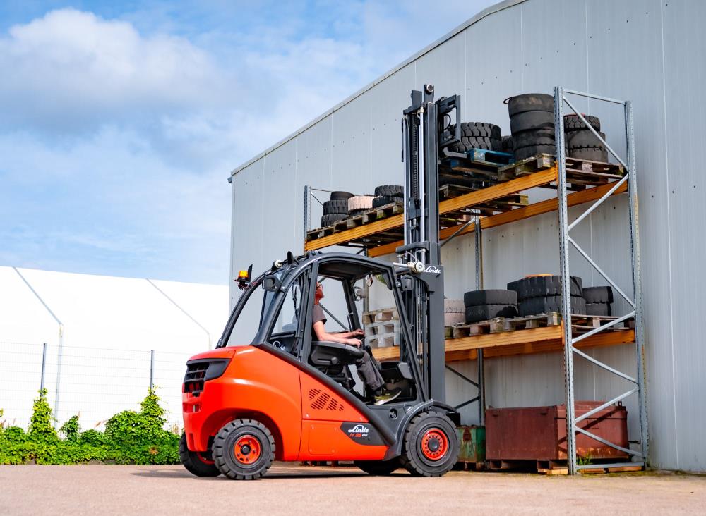 Linde H 35 D-02 diesel-gaffeltruck - 3500 kg, 4655 mm - brugt - billede 5