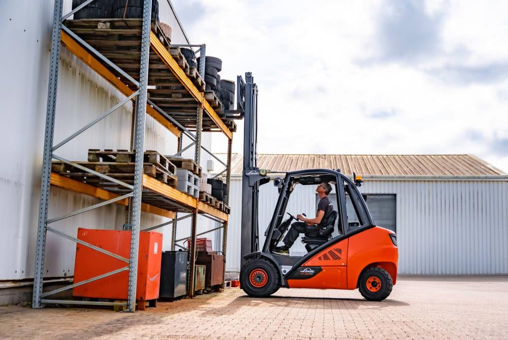 Linde H 35 D-02 diesel-gaffeltruck - 3500 kg, 4655 mm - brugt - billede 8