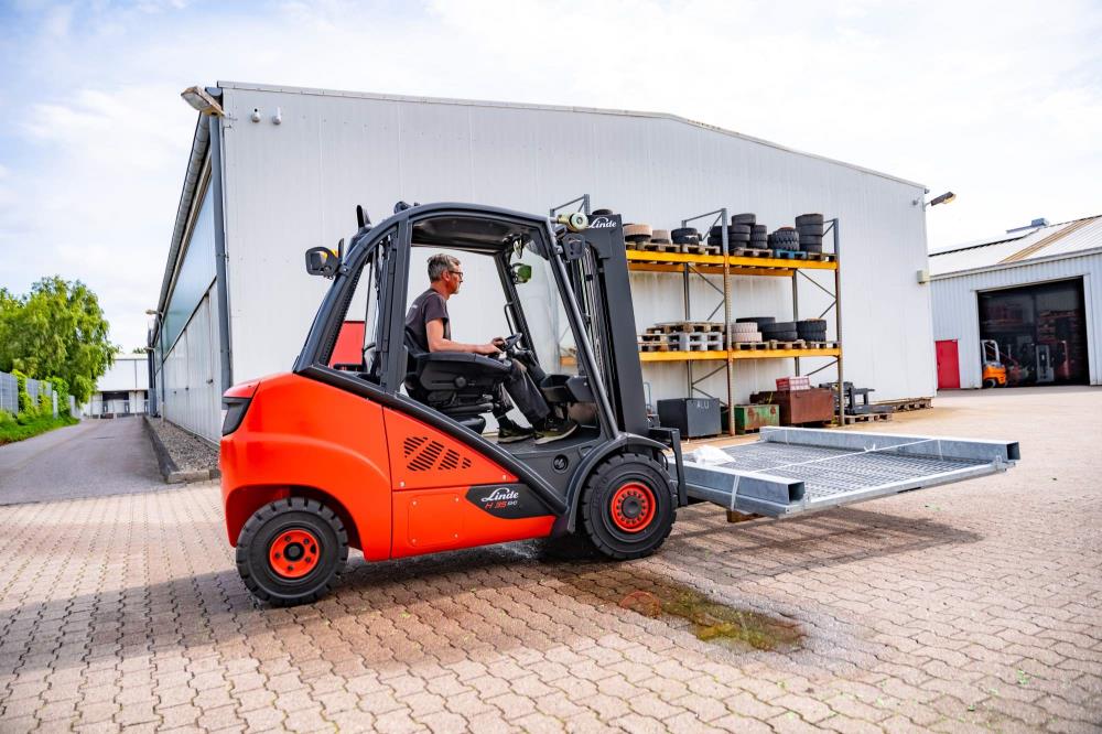 Linde H 35 D-02 diesel-gaffeltruck - 3500 kg, 4655 mm - brugt - billede 7