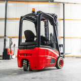 Linde E 12-01 el-gaffeltruck - 1200 kg, 3150 mm - brugt - billede 3