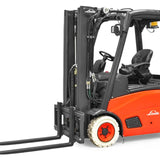 Linde E 14-01 el-gaffeltruck - 1400 kg, 4100 mm - brugt, billede 1