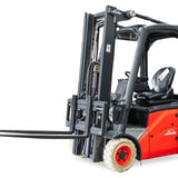 Linde E 14-02 el-gaffeltruck - 1400 kg, 4100 mm - brugt, billede 1