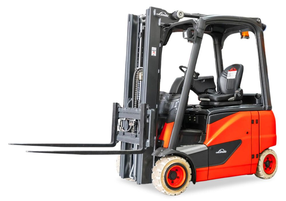 Linde E 16 P-02 el-gaffeltruck - 1600 kg, 3145 mm - brugt, billede 1