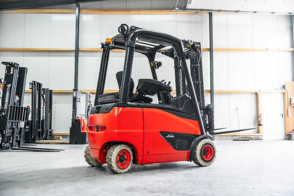Linde E 16 P-02 el-gaffeltruck - 1600 kg, 3145 mm - brugt, billede 2
