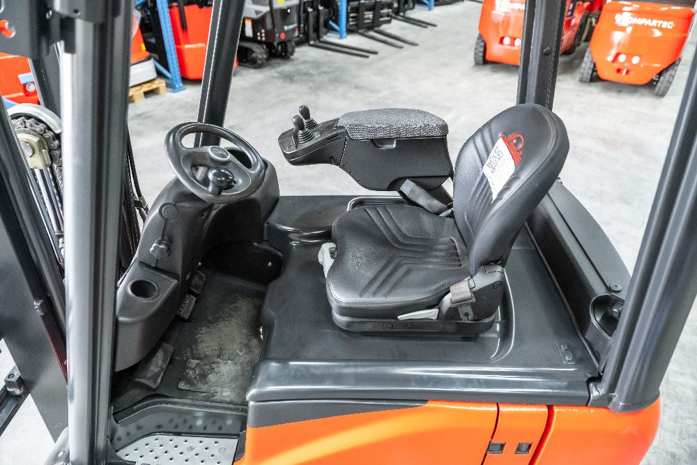 Linde E 16 P-02 el-gaffeltruck - 1600 kg, 3145 mm - brugt, billede 5