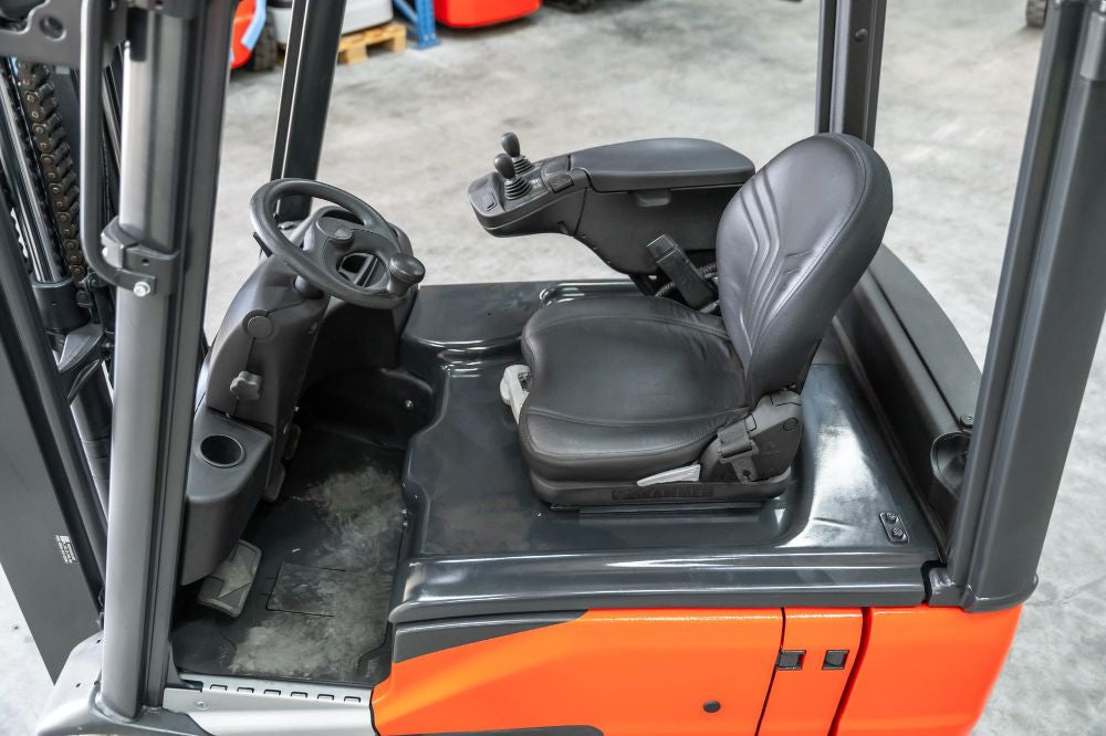 Linde E 16-02 el-gaffeltruck - 1600 kg, 3140 mm, årg. 2018, 8733 timer - brugt, billede 6