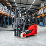 Linde E 16 H-02 el-gaffeltruck - 1600 kg, 4620 mm - brugt, billede 2