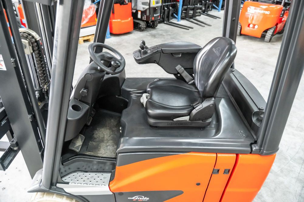Linde E 16 H-02 el-gaffeltruck - 1600 kg, 4620 mm - brugt, billede 5
