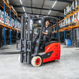 Linde E 16 H-02 el-gaffeltruck - 1600 kg, 4620 mm - brugt - billede 2