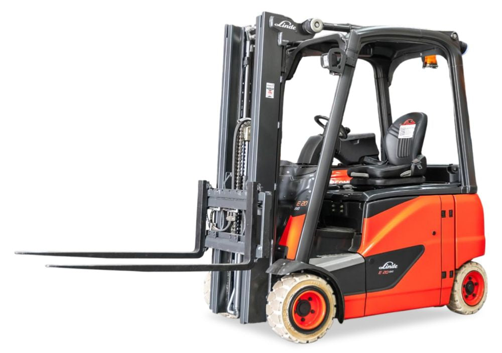 Linde E 20 PL-02 el-gaffeltruck - 2000 kg, 3140 mm, årg. 2016, 4963 timer - brugt, billede 1