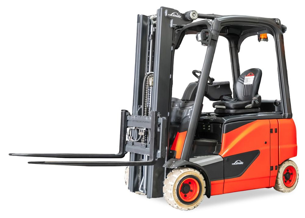 Linde E 20 PL-02 el-gaffeltruck - 2000 kg, 3140 mm, årg. 2016, 4540 timer - brugt, billede 1