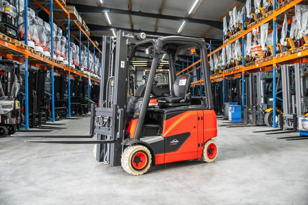 Linde E 20 PL-02 el-gaffeltruck - 2000 kg, 3100 mm - brugt, billede 2