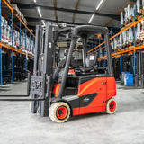 Linde E 20 PL-02 el-gaffeltruck - 2000 kg, 3140 mm, årg. 2016, 4963 timer - brugt, billede 2