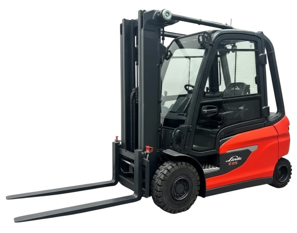 Linde E 25 H /600-01 el-gaffeltruck - 2500 kg, 4495 mm - brugt, billede 1