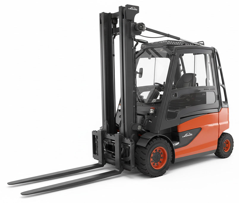 Linde E 40 H/600-01 el-gaffeltruck - 4000 kg, 4120 mm - brugt, billede 1