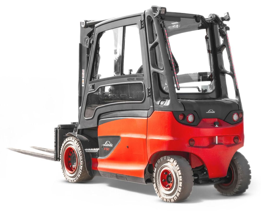 Linde E 50 L/600-01 el-gaffeltruck - 5000 kg, 3925 mm - brugt, billede 2