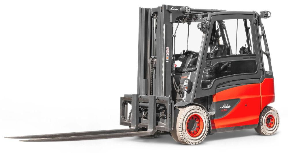 Linde E 50 HL-01 el-gaffeltruck - 5000 kg, 3105 mm - brugt, billede 1