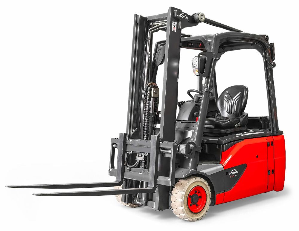 Linde E 16 L-02 el-gaffeltruck - 1600 kg, 3140 mm - brugt - billede 1