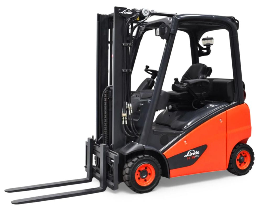 Linde H 14 T-01 el-gaffeltruck - 1400 kg, 3140 mm, årg. 2013 - brugt, billede 1